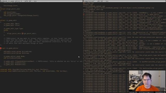 Handmade Hero Day 489 - Implementing Undo and Redo смотреть онлайн