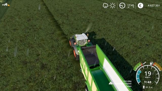 [FS19] Farming Simulator19- Играю с сыном по сети. смотреть онлайн