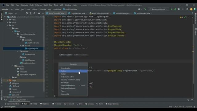 SPRING BOOT 3 - Enviar emails desde API REST смотреть онлайн