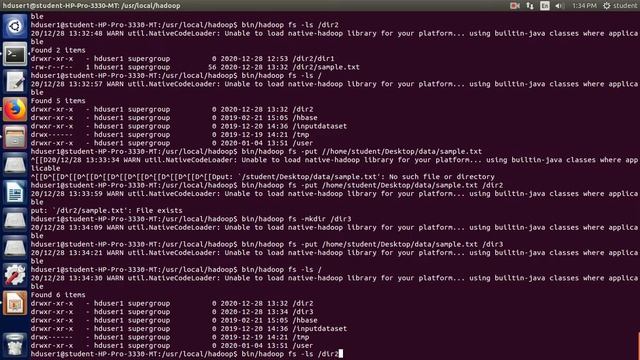 Hadoop Shell Commands смотреть онлайн
