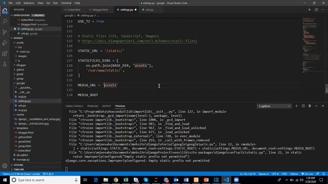 django tutorials - Dynamically changing Image path hands-on explanation __learnWithMe__ смотреть онлайн