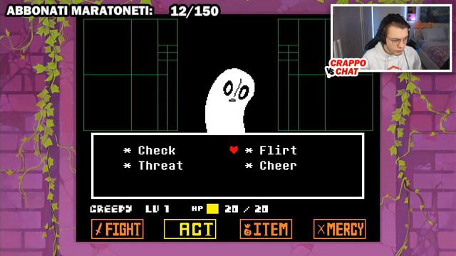 LA CHAT MI DISSA perché NON MI PIACE UNDERTALE - Crappo vs Chat смотреть онлайн