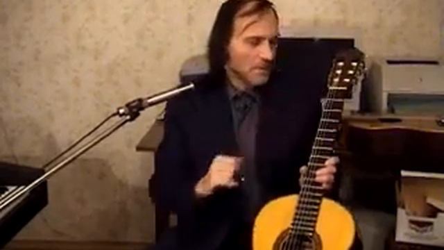 Ю.Кузнецов Видео-школа игры на гитаре(фрагмент) смотреть онлайн