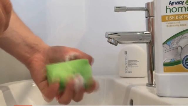 DISH DROPS™ Концентрированная жидкость для мытья посуды Пена смотреть онлайн