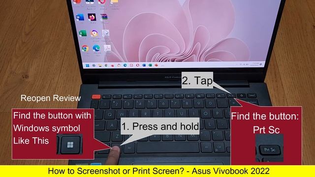 How to Screenshot or Print Screen? - Asus Vivobook 2022 смотреть онлайн