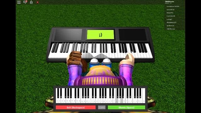 Crab Rave - ROBLOX Piano + Sheet смотреть онлайн