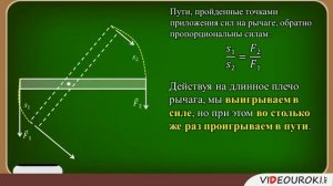 Блоки. «Золотое правило механики»