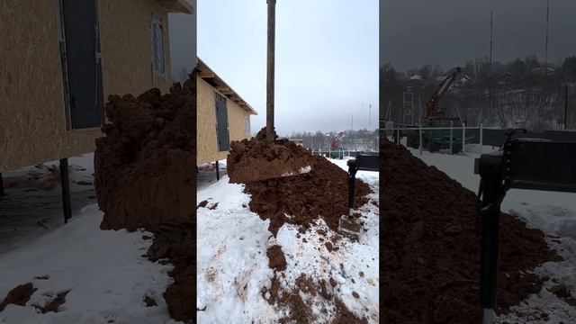 Процесс Бурения колодца машиной ! смотреть онлайн