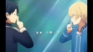 Рукопожатие Кирито и Юджио