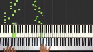 #1 Буги Вуги. Импровизация на фортепиано. Ноты в описании