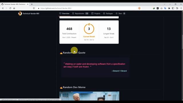 Looking Awesome Github Profile ? | Fully Customized | #technical_vandar смотреть онлайн