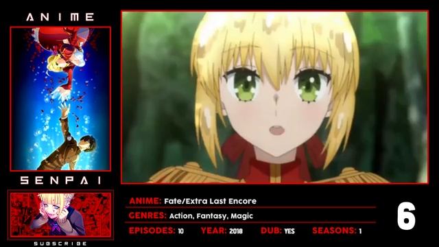 Top 10 Fantasy/Magic/Action Anime With Cool/Badass Main Character! смотреть онлайн