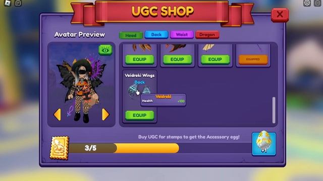 NEW UGC Shop and Accessory Eggs! (Dragon Adventures on Roblox) смотреть онлайн