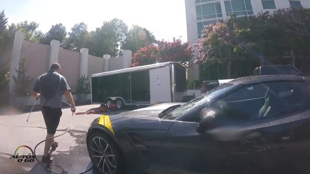 2017 Chevrolet Corvette Grand Sport TLC after a hard day of work at the Atlanta Motorsports Park смотреть онлайн
