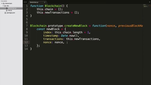 Build A Blockchain In JavaScript (Part 9): Create New Block Method смотреть онлайн