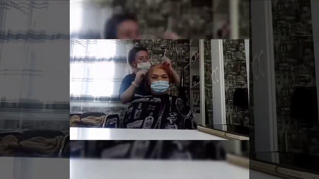 Complex coloring for short hair. Сложное окрашивание на короткий волос. смотреть онлайн