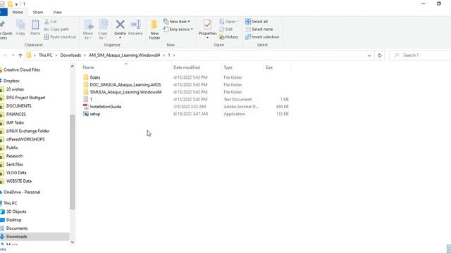 Installation of ABAQUS 2022 Learning Edition смотреть онлайн