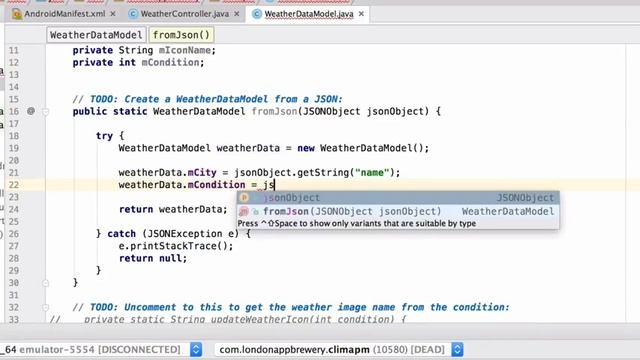 parse the json and handle exceptions with a trycatch block смотреть онлайн