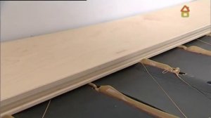 Черновой пол из влагостойких плит QuickDeck