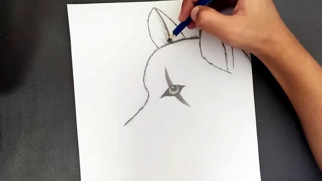 How to draw wolf face easy step by step for beginners || Wolf drawing tutorial смотреть онлайн
