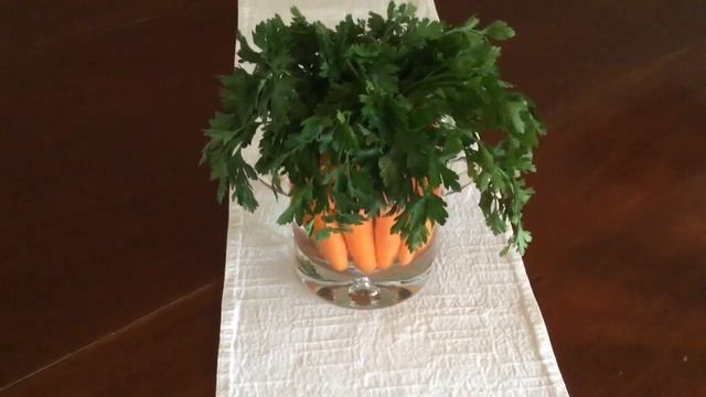 Букет из моркови . Carrot Bouquet and Centerpiece смотреть онлайн