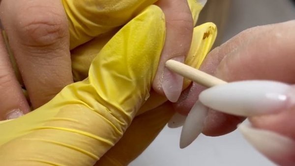 Ноготь треснул вдоль пополам ?Травма| Онихолизис | Протезирование гелем Reconstructor от WOW NAIL