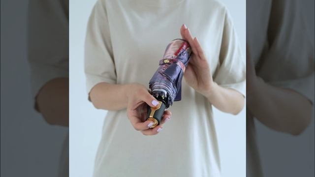 L-20197-3 Зонт жен. Fabretti, облегченный суперавтомат, 3 сложения,сатин