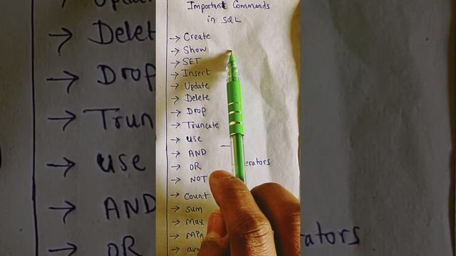 SQL commands revise..? смотреть онлайн