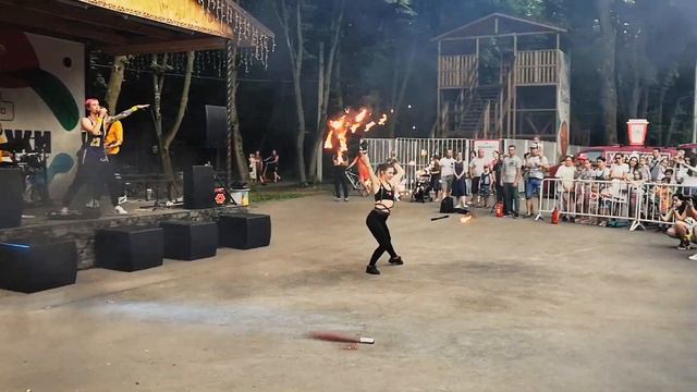 День Молодежи - Фаер Шоу - Рязань Лесопарк 27/06/2021 смотреть онлайн