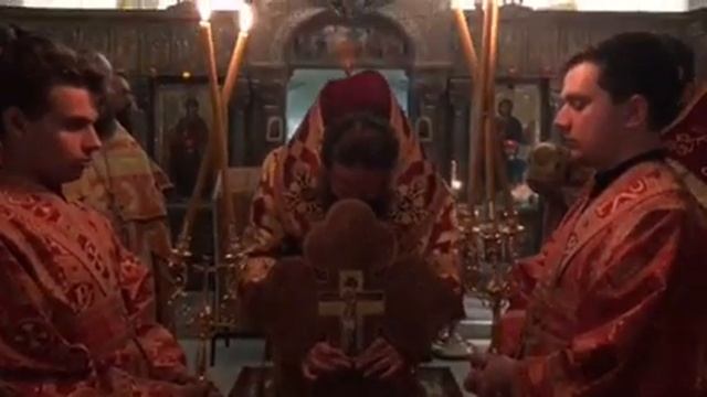 Чин Воздвижения Креста. Десятинный Монастырь