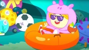 Катя и Эф. Куда угодно дверь - Солёный выходной - Серия 77