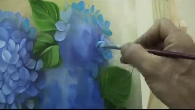 Pintura de Hortênsias - Escudeiro смотреть онлайн