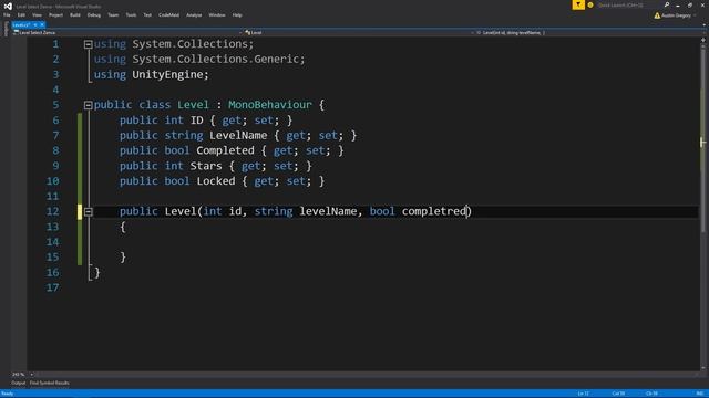 Unity UI Tutorial - Create a Level Selection Screen смотреть онлайн