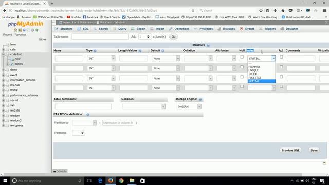 phpmyadmin #105 what are index, A_I, Null in phpmyadmin смотреть онлайн