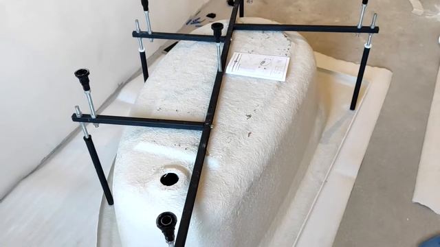 Установка акриловой ванны своими руками смотреть онлайн
