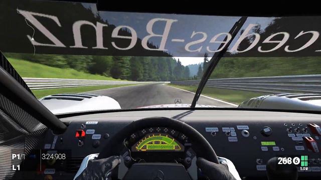 Mercedes-Benz CLK-LM hotlap @Nürburgring Nordschleife смотреть онлайн