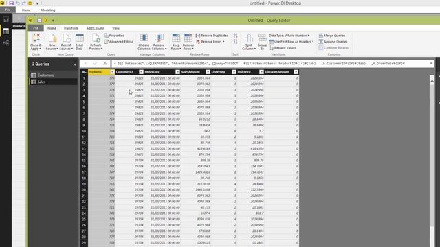 Using SQL with Power BI to solve problems смотреть онлайн