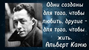Альберт Камю -гениальные цитаты.