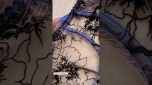 Как уменьшить в объёме чашку бюстгальтера✂️📝