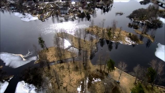 Приозерск. Карельский перешеек. Квадрокоптер Mi Drone 4K