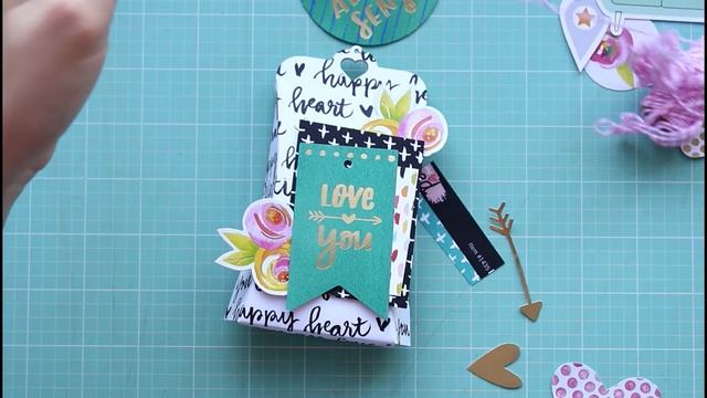 Подарочная коробочка на День Святого Валентина // Brother Scan'n'cut мастеркласс