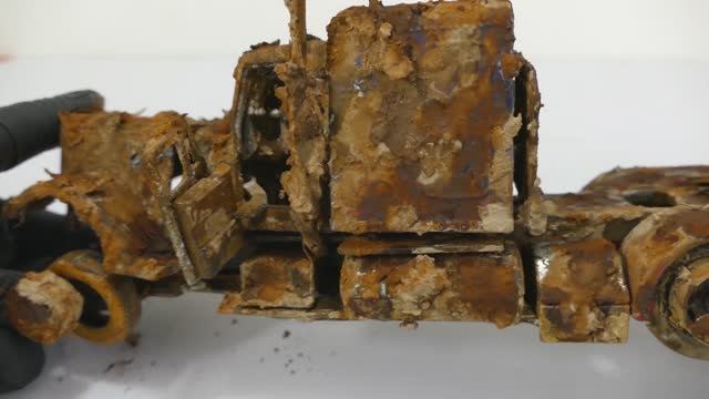 Восстановление грузовика-трансформера Оптимуса Прайма смотреть онлайн