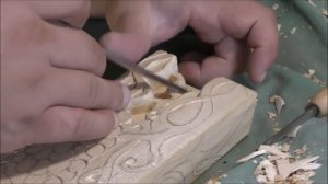 Объемная резьба по дереву, многоуровневое построение, #Резьба_по_дереву