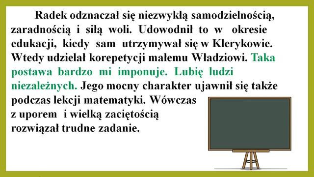 BOHATEROWIE NASZYCH LEKTUR - ,,SYZYFOWE PRACE" JĘDRZEJ RADEK смотреть онлайн