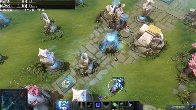 GTX 960 vs Dota 2 ULTRA graphic 120fps смотреть онлайн