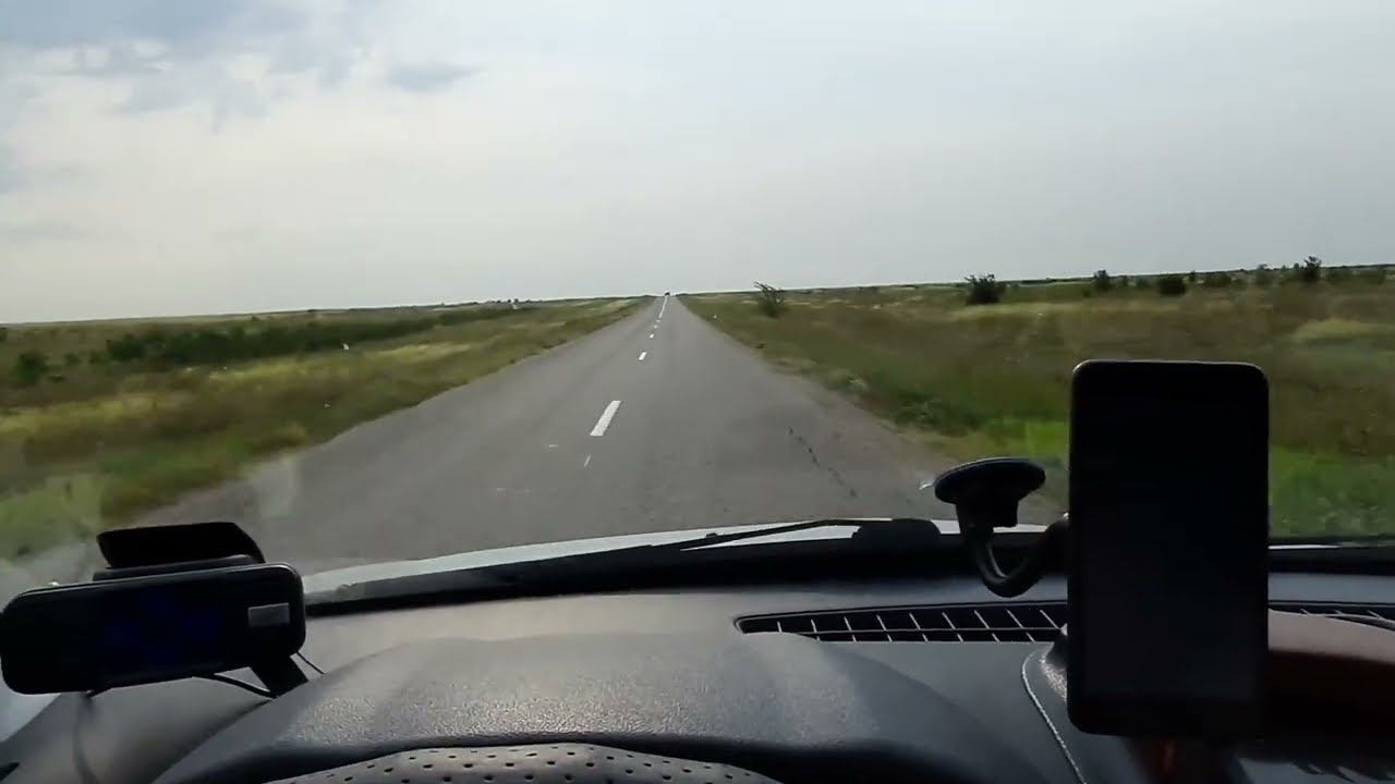 Свернули с трассы Н05 на п. Сары Баш, далее Алекссевка смотреть онлайн