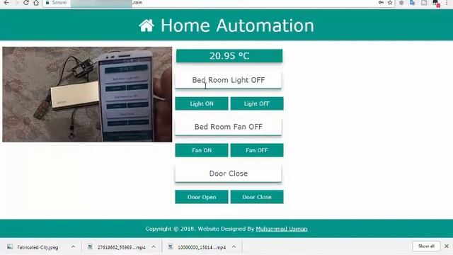 Home Automation Using Nodemcu esp8266 internet Website Controlled (Part 1) смотреть онлайн