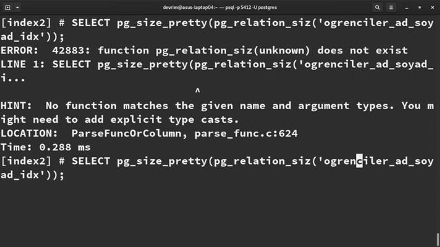 PostgreSQL Sohbetleri 22 :Indexler (2.bölüm) смотреть онлайн
