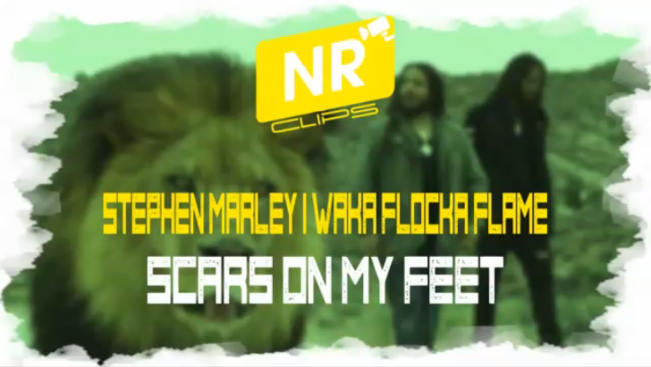 Waka Flocka Flame & Stephen Marley - Scars On My Feet [NR Clips] (Новые Рэп Клипы 2016) 