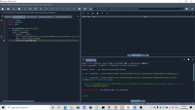 Belajar Sistem Tersebar | Serial, Multithreading, Multiprocessing di Python смотреть онлайн